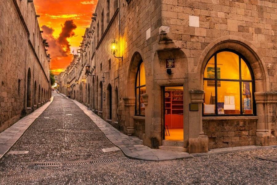 Rhodes City Praxitelous 9 Old Town 빌라 외부 사진