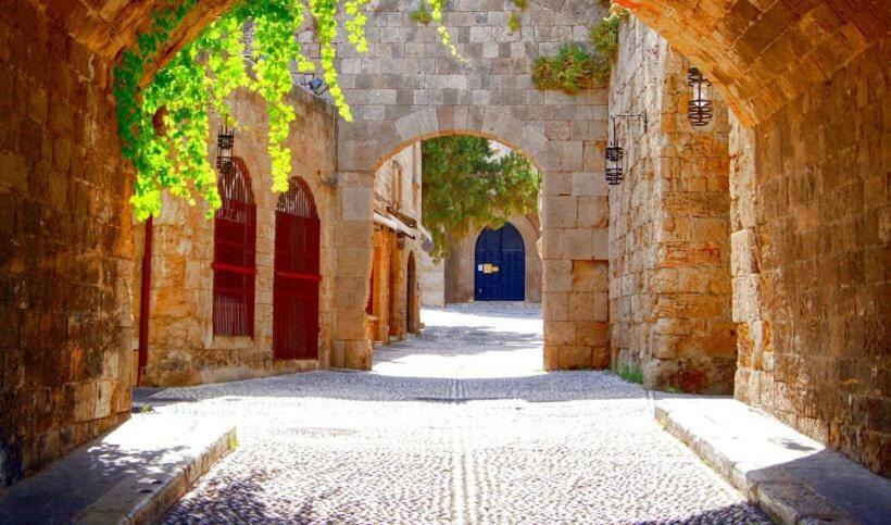Rhodes City Praxitelous 9 Old Town 빌라 외부 사진
